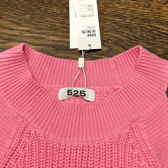 525 America Pink Sleeveless Sweater - Picture 2 of 6